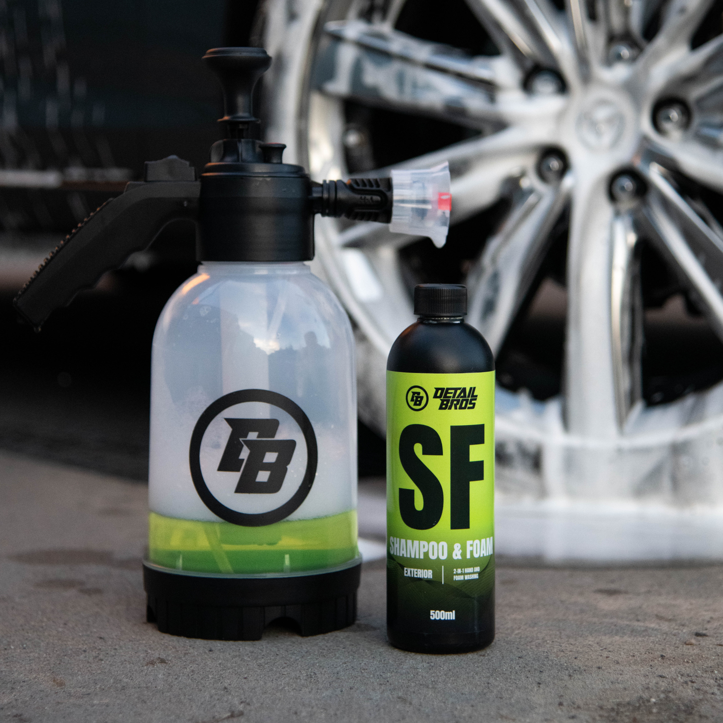 Hand Foamer + Shampoo &amp; Foam - Hand Foamer + Active Foam