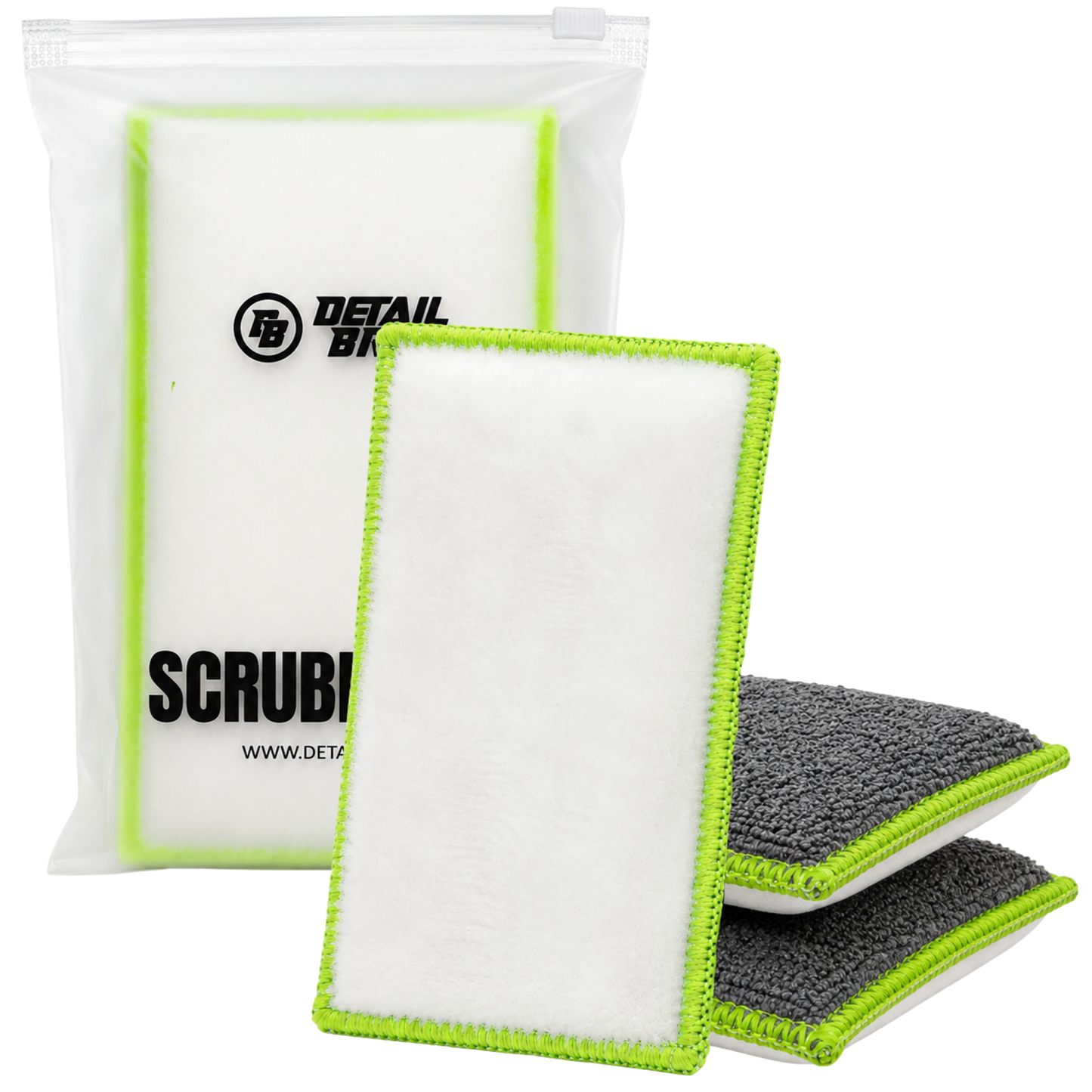 3-Pack ScrubPad - Gąbka do czyszczenia wnętrza