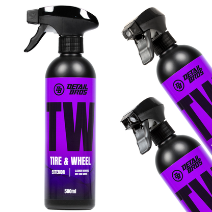 Tire and Wheel Cleaner - Zasadowy środek do czyszczenia Felg i Opon - 500ml