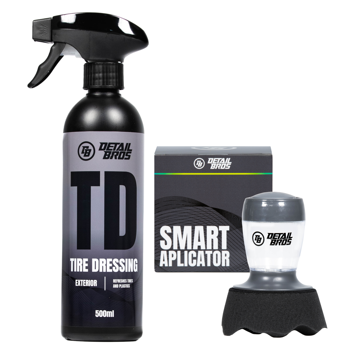 Tire Dressing+Smart Aplicator- środek + specjalny aplikator do aplikacji dressingu