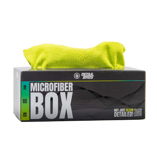 Microfiber Box - Pudełko z mikrofibrą 40szt. 30x30cm 200 GSM