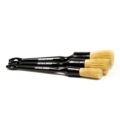 3-Pack Brush - Zestaw 3 Pędzli do czyszczenia samochodu