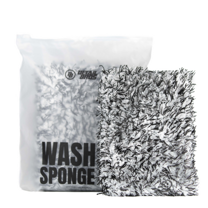 Wash Sponge + Shampoo & Foam - Zestaw do mycia ręcznego samochodu, Gąbka + Aktywna Piana