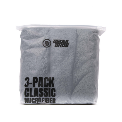 3-Pack Classic Microfibers - Zestaw 3 mikrofibr 40x40cm 400gsm