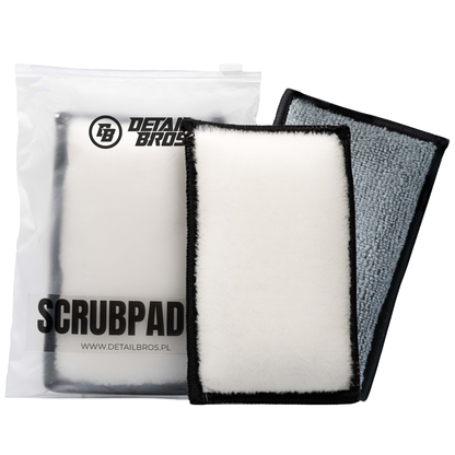 Interior Kit-Zestaw do czyszczenia wnętrza-Interior Cleaner+ScrubPad+Pędzelek 24mm+Mikrofibra 40x40cm 400GSM