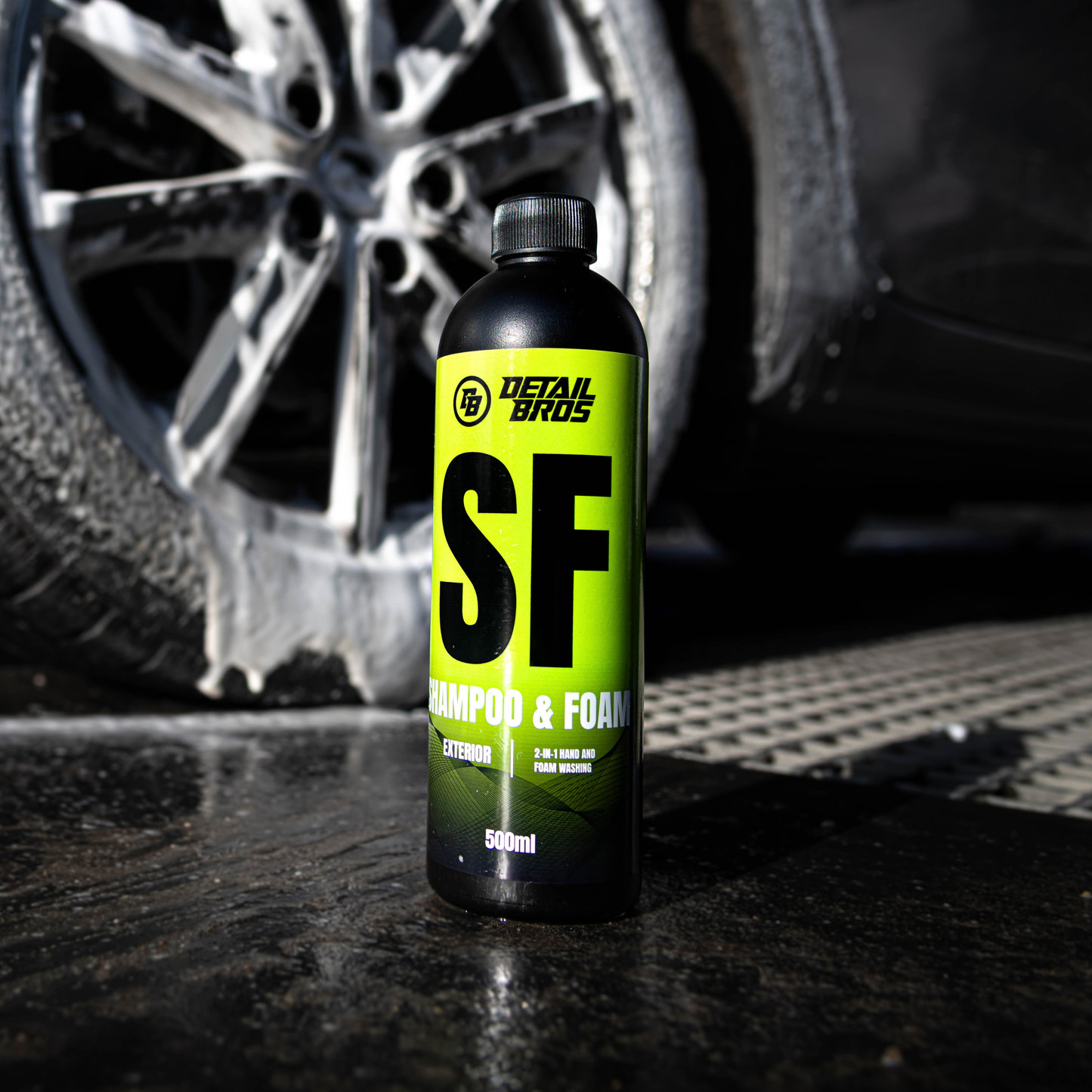 Shampoo and Foam - 2 in 1 shampoo and active foam - 500ml