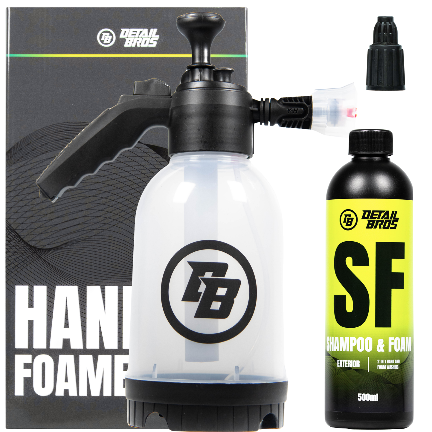 Hand Foamer + Shampoo &amp; Foam - Hand Foamer + Active Foam